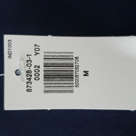 Old Navy Dark Blue Short Sleeves T-shirt Size Medium - Picture 7 of 7